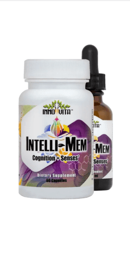 Intelli-Mem Cognition+Senses 60 Capsules