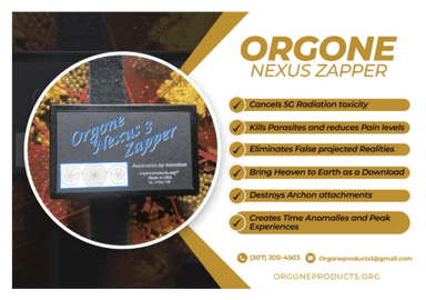 Orgone Nexus 3 Zapper Ascension By Intention