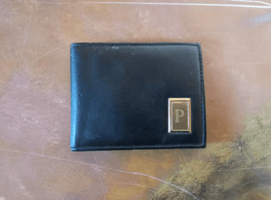 An Ambassador Design Unisex Black Wallet