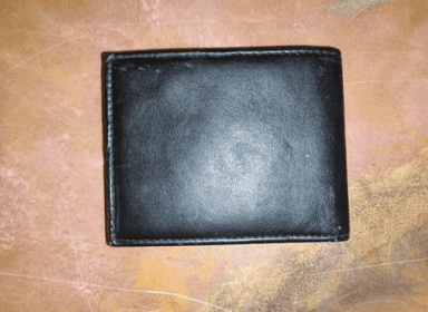 An Ambassador Design Unisex Black Wallet