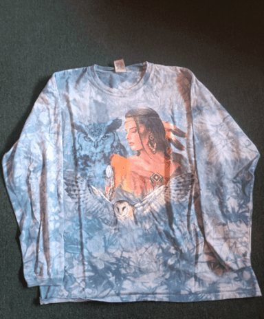 Back To Earth Men's XL Nature Wear Hand Dyed & Printed In The USA