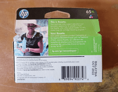 HP 65XL (N9K03AN) Tri-Color Ink Cartridge