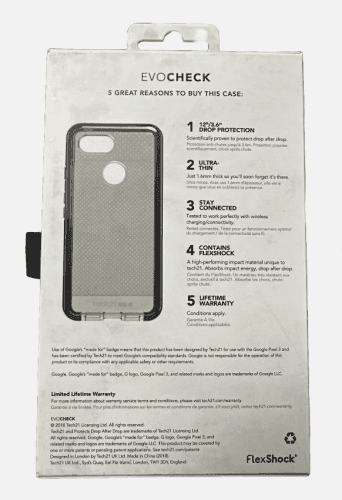 Tech21 Google Pixel 3 EvoCheck Case